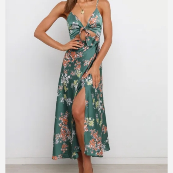 Petal & Pup Minka Dress - Green XS - Picture 2 of 15